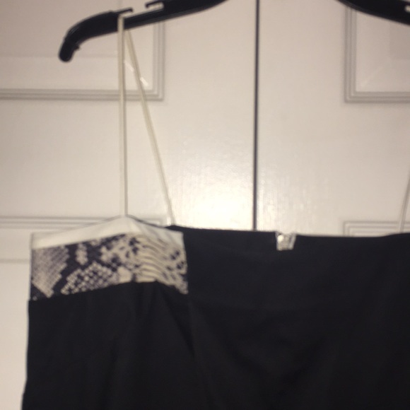 Helmut Lang poplin short shift dress python trim - Picture 4 of 8